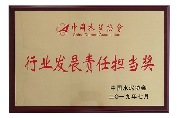 行业发展责任担任奖